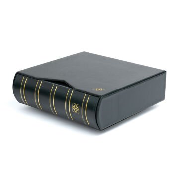 Leuchtturm Klasik 200 Adet Kapasiteli FDC ve Fotoğraf Albümü, Standart Format (Cep Boyutları: 195 X 130 mm) Koyu Yeşil