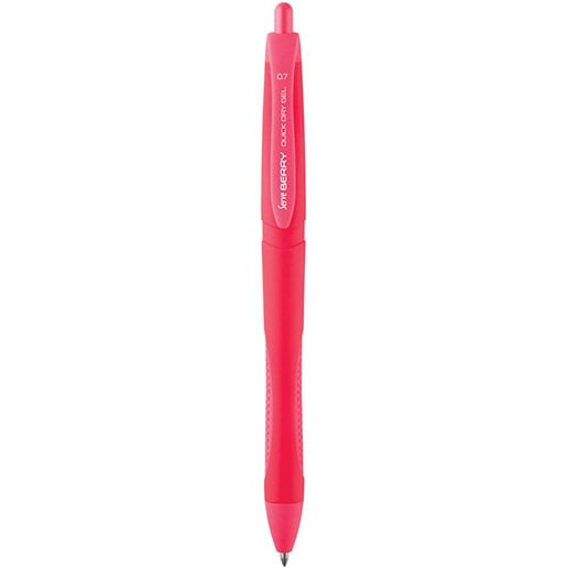Serve Berry Jel Kalem 0.7 mm Klasik Renkler, Yakut Kırmızı - 1 Adet