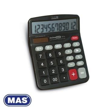 MAS 6916 Ofis Tipi Hesap Makinesi 12 Hane