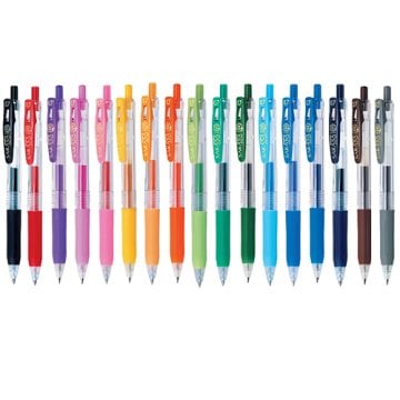 Stylo gel ZEBRA SARASA Clip, 0,7 mm Roller, Rose gitan