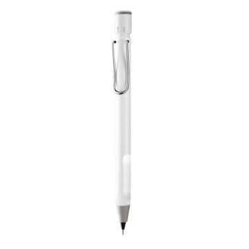 Lamy Safari Versatil Kalem,  Dayanıklı Plastik Gövde, Ergonomik Grip, Çelik Klips, Parlak Beyaz