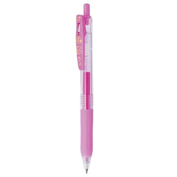 ZEBRA SARASA Clip Jel Kalem, 0.7 mm Roller, Açık Pembe