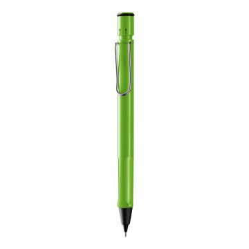 Lamy Safari Versatil Kalem,  Dayanıklı Plastik Gövde, Ergonomik Grip, Çelik Klips, Parlak Elma Yeşili
