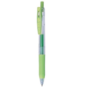 ZEBRA SARASA Clip Jel Kalem, 0.7 mm Roller, Açık Yeşil