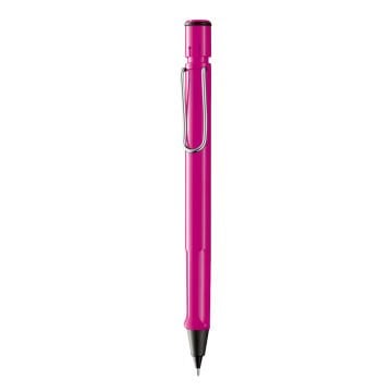 Lamy Safari Versatil Kalem,  Dayanıklı Plastik Gövde, Ergonomik Grip, Çelik Klips, Parlak Pembe
