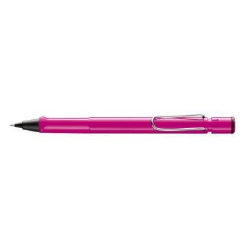 Lamy Safari Versatil Kalem,  Dayanıklı Plastik Gövde, Ergonomik Grip, Çelik Klips, Parlak Pembe