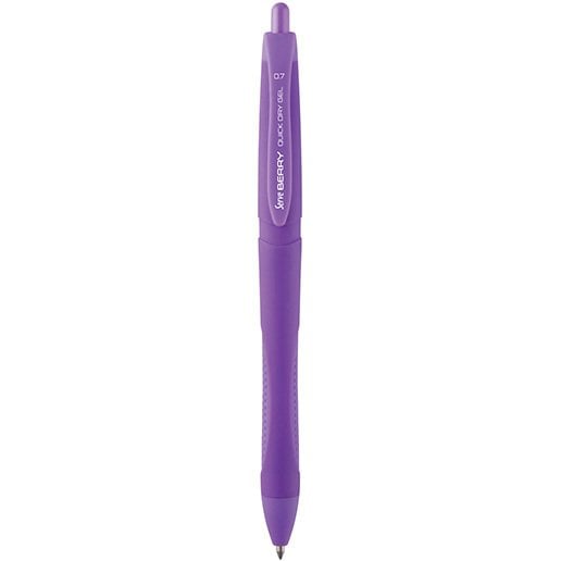 Serve Berry Jel Kalem 0.7 mm Klasik Renkler, Menekşe - 1 Adet