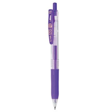 ZEBRA SARASA Clip Jel Kalem, 0.7 mm Roller, Mor