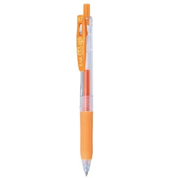 ZEBRA SARASA Clip Jel Kalem, 0.7 mm Roller, Turuncu