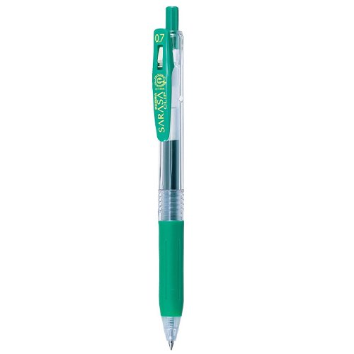 ZEBRA SARASA Clip Jel Kalem, 0.7 mm Roller, Yeşil