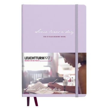 Leuchtturm1917 ''Some Lines a Day'' - 5 Yıllık Anı/Hatıra Defteri, Leylak