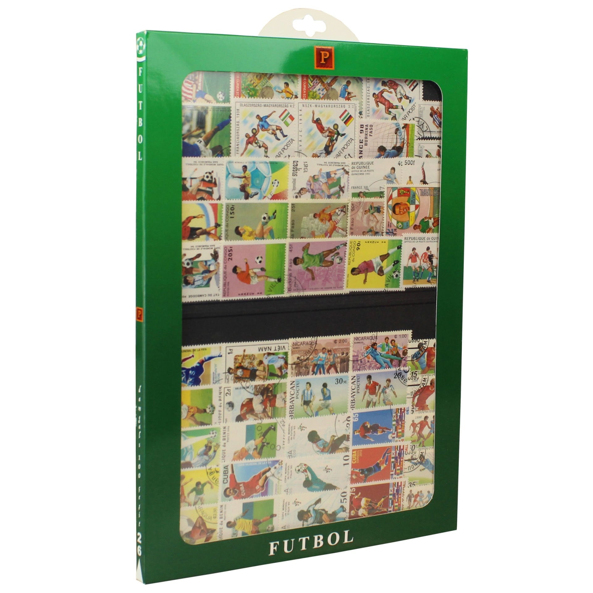 PULKO HistorY 1970 100 Çeşit Damgalı Pul Koleksiyonu Futbol