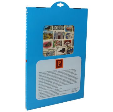 PULKO HistorY 1970 100 Çeşit Damgalı Pul Koleksiyonu Mimari & Sanat