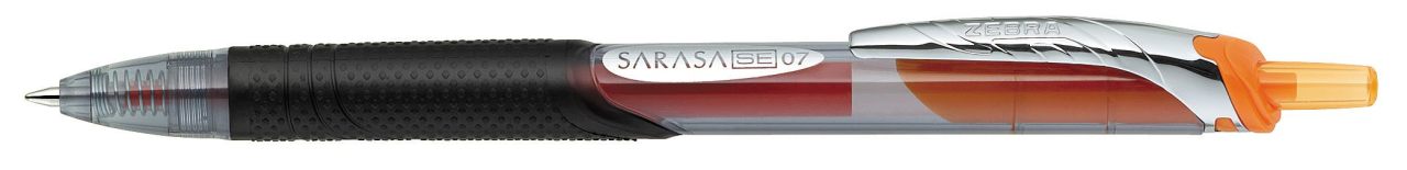 ZEBRA SARASA SE Jel Kalem, 0.7 mm Roller Kalem Turuncu