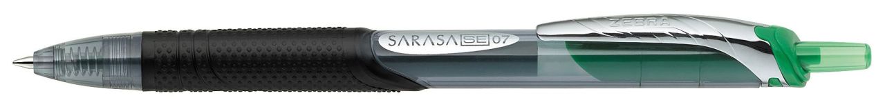 ZEBRA SARASA SE Jel Kalem, 0.7 mm Roller Kalem Yeşil