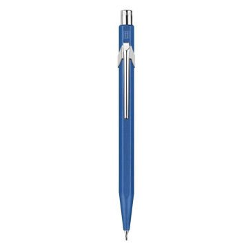 Caran d'Ache, 844 0.7mm Uçlu (Versatil) Kurşun Kalem, Metalik Mavi