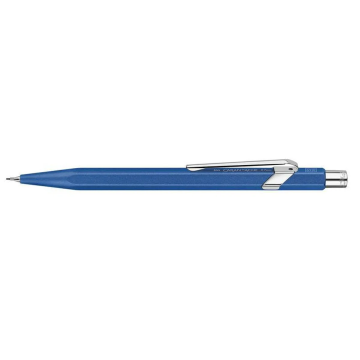 Caran d'Ache, 844 0.7mm Uçlu (Versatil) Kurşun Kalem, Metalik Mavi