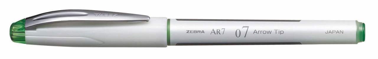 ZEBRA AR7 Roller Kalem 0.7 mm, Açık Yeşil