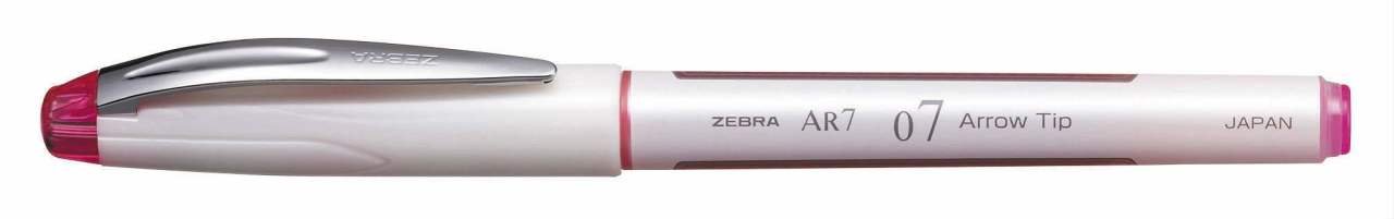 ZEBRA AR7 Roller Kalem 0.7 mm, Pembe