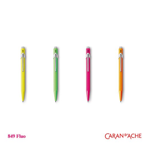 Caran d'Ache 849 FLUO Tükenmez Kalem,