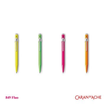 Caran d'Ache 849 FLUO Tükenmez Kalem,