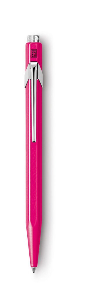 Caran d'Ache 849 FLUO Tükenmez Kalem, Pembe