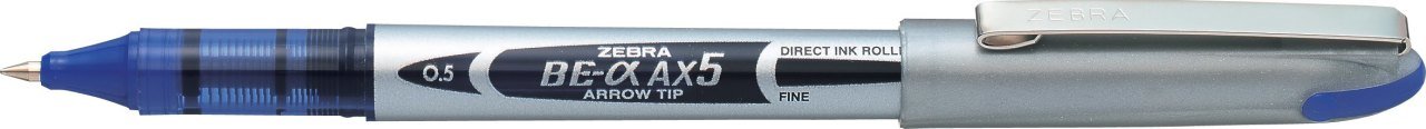 ZEBRA AX5 Roller Kalem 0.5 mm, Mavi