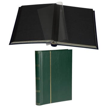 PULKO HistorY 1970 Fotoğraf Albümü, Asitsiz, Lüks, 32 Yaprak, 64 Sayfa, Siyah Zemin, Koyu Yeşil