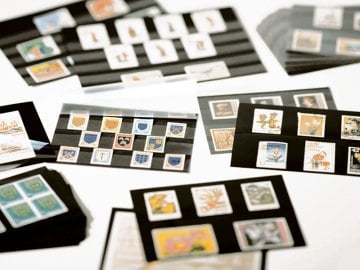 Leuchtturm Pul Kartelası, Sert PVC, Pencereli, Siyah Zeminli,