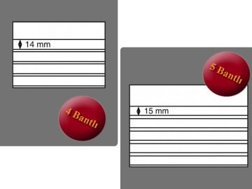 Leuchtturm Pul Kartelası, Sert PVC, Pencereli, Siyah Zeminli,