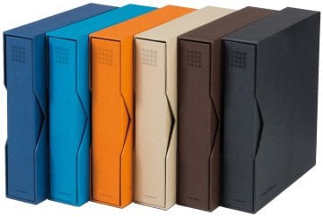 Leuchtturm OPTIMA PUR, Kasetli Klasör (252x282x64mm) (Pul, Madeni Para, Kağıt Para, Zarf, Efemera Koleksiyonlarınız için idealdir),