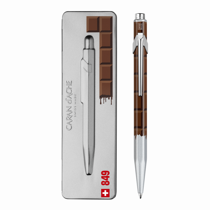 Caran d'Ache 849 Limited Edition, Kutulu, Tükenmez Kalem, Çikolata