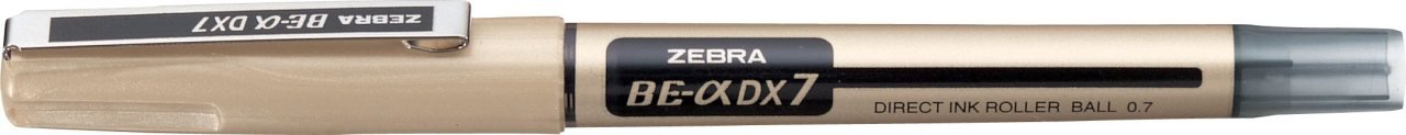 ZEBRA DX7 İğne Uçlu Tükenmez Kalem 0.7 mm, Siyah