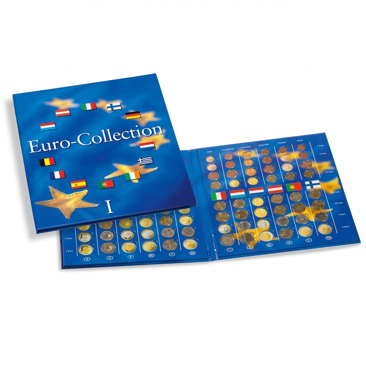 Leuchtturm Альбом для монет PRESSO Euro Collection 1