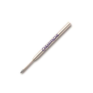 Caran d’Ache Tükenmez Kalem (Ballpoint) Yedek, Mavi - Fine (F) Uç