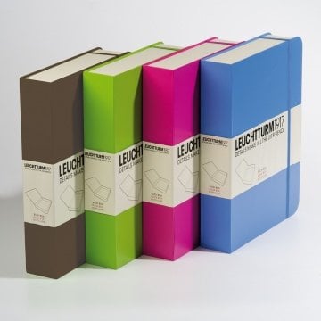 Leuchtturm1917 装订书盒，天蓝色