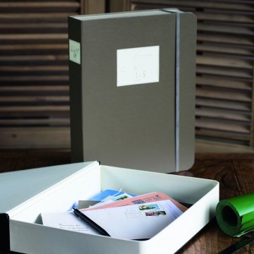 Leuchtturm1917 装订书盒，天蓝色