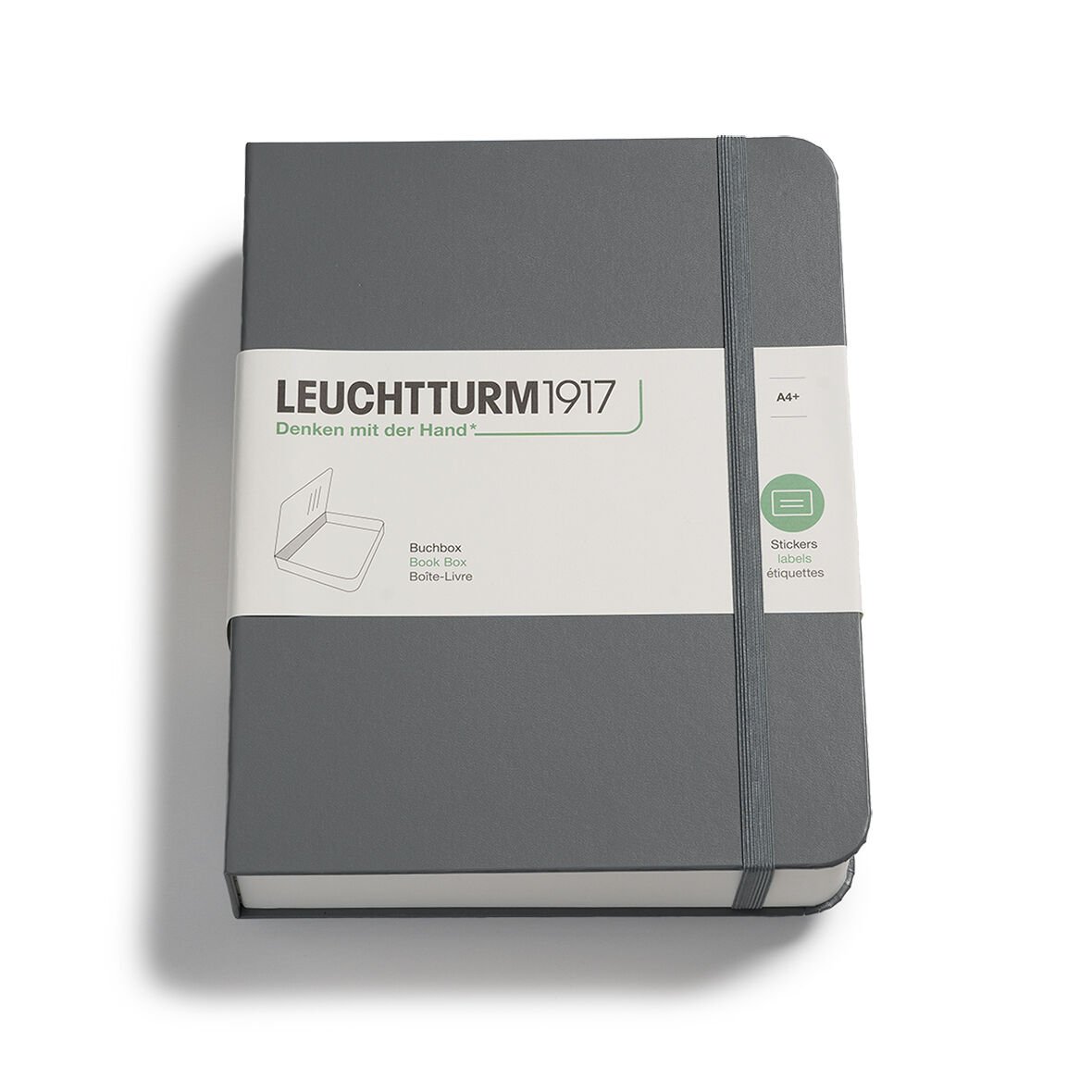 Leuchtturm1917 Legatore Kitap Kutusu, Antrasit Gri