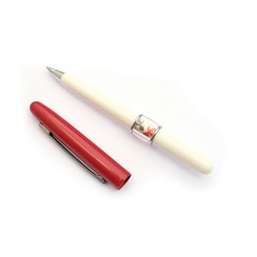ZEBRA Minna Mini Teleskopik Tükenmez Kalem 0.7 mm, Kırmızı