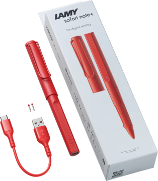 LAMY Safari Note+, iPad Tablet Kalemi, Kırmızı
