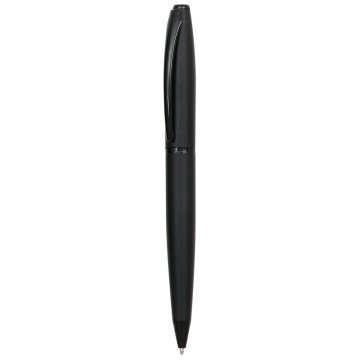 PULKO Promosyon 2'li Ofis Set, Metal Kasa, Roller + Tükenmez Kalem, (Mavi Yazmaktadır), 01, Siyah