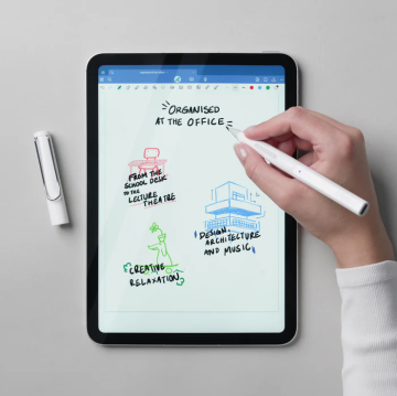 LAMY Safari Note+, iPad Tablet Kalemi, Beyaz