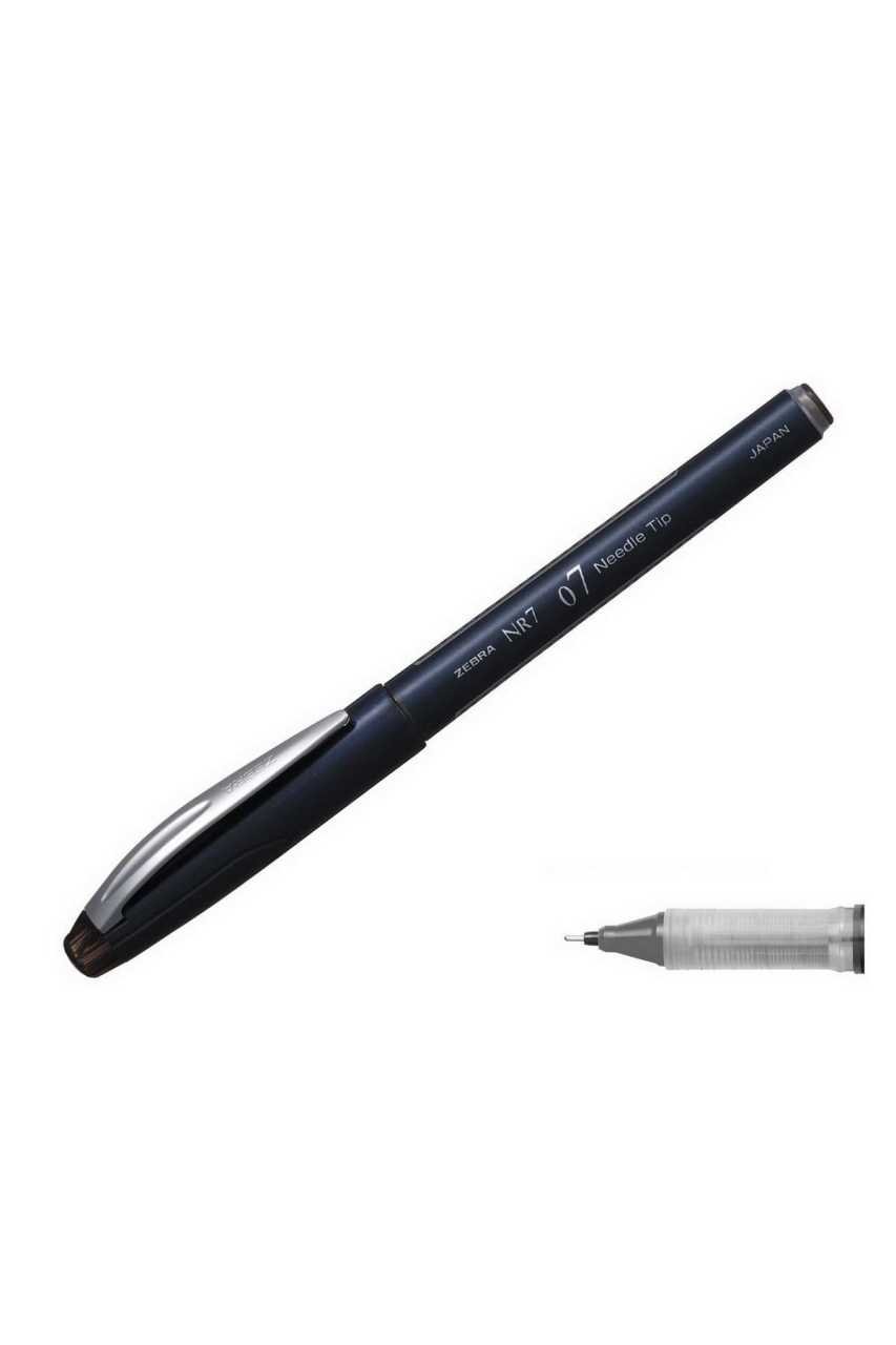 ZEBRA NR7 İğne Uçlu Tükenmez Kalem 0.7 mm, Kahvrengi