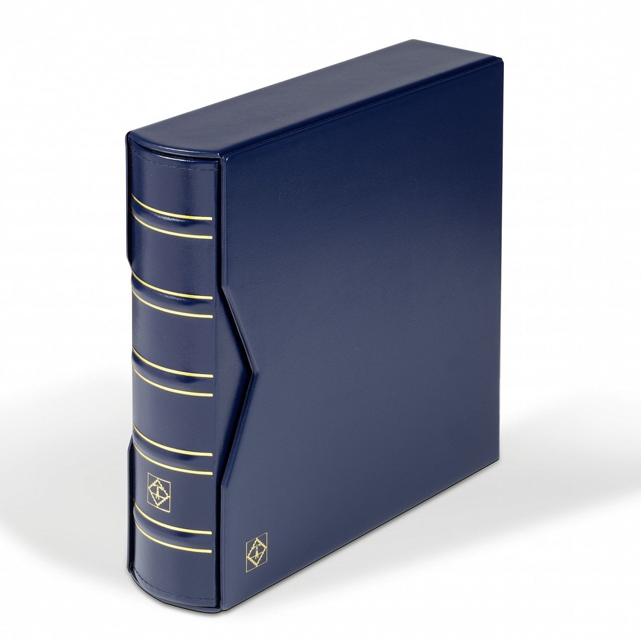 Leuchtturm Kartpostal Albümü, FDC, Kartpostal ve Zarflar için 200 Adet Kapasiteli Geniş Format, Kasetli Lacivert Kapak (Cep Boyutları : 243x133 mm)