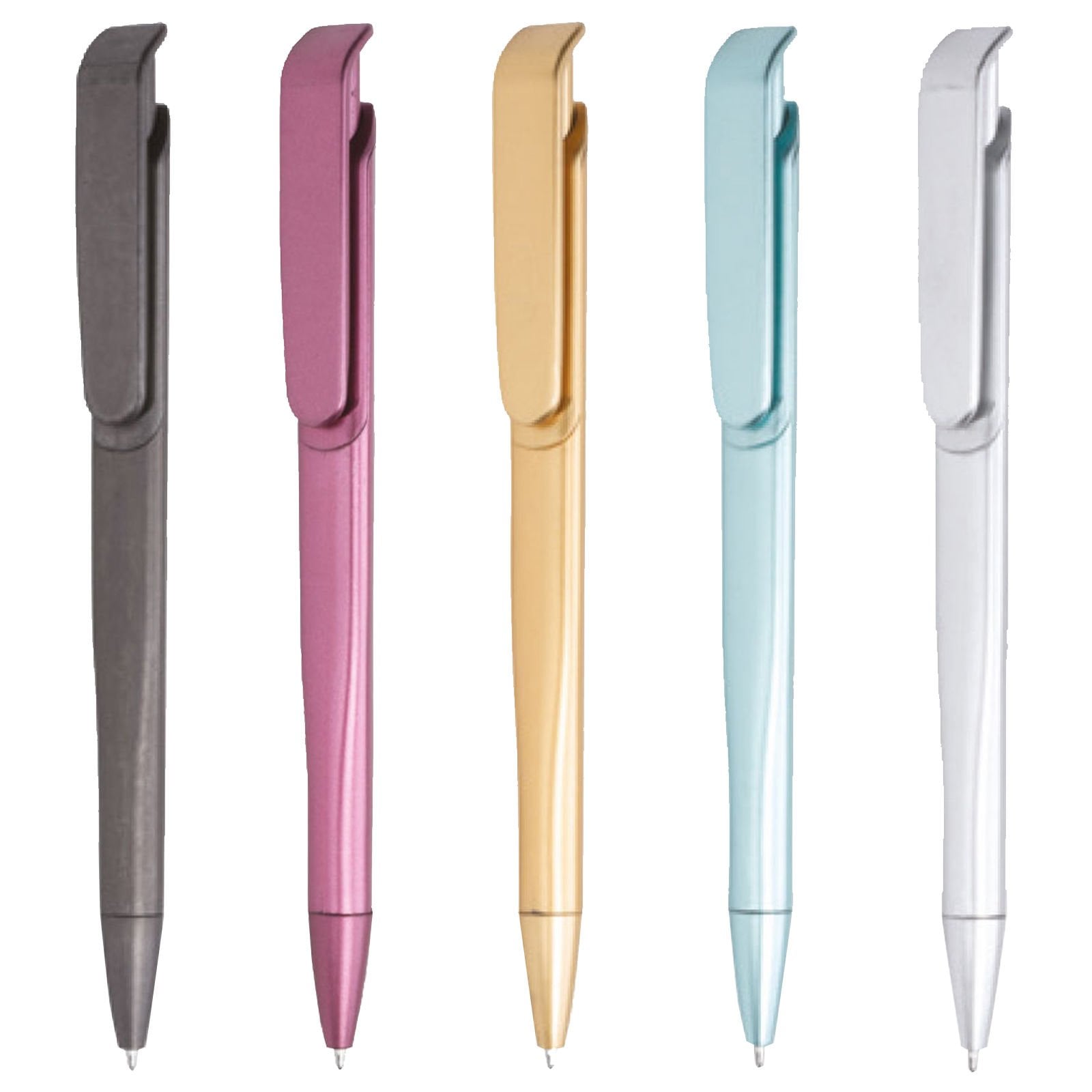 PULKO Promotional Metallic Color Plastic Ballpoint Pen,