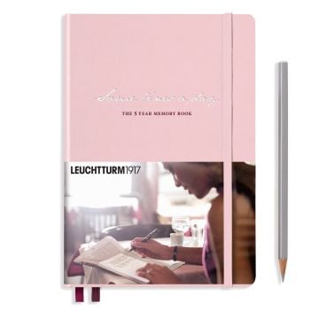 Leuchtturm1917 ''Some Lines a Day'' - 5 Yıllık Anı/Hatıra Defteri, Pudra