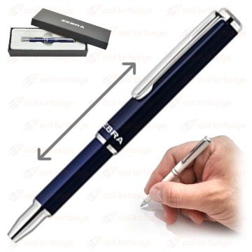 ZEBRA SL-F1 Mini Teleskopik Tükenmez Kalem 1.0 mm, Lacivert