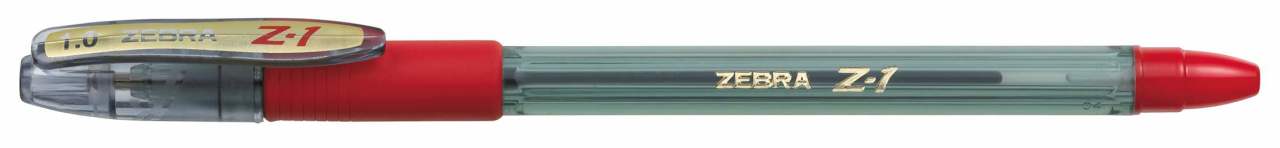 ZEBRA Z-1 RT Tükenmez Kalem 1.0 mm, Kırmızı