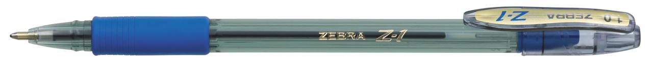 ZEBRA Z-1 RT Tükenmez Kalem 1.0 mm, Mavi