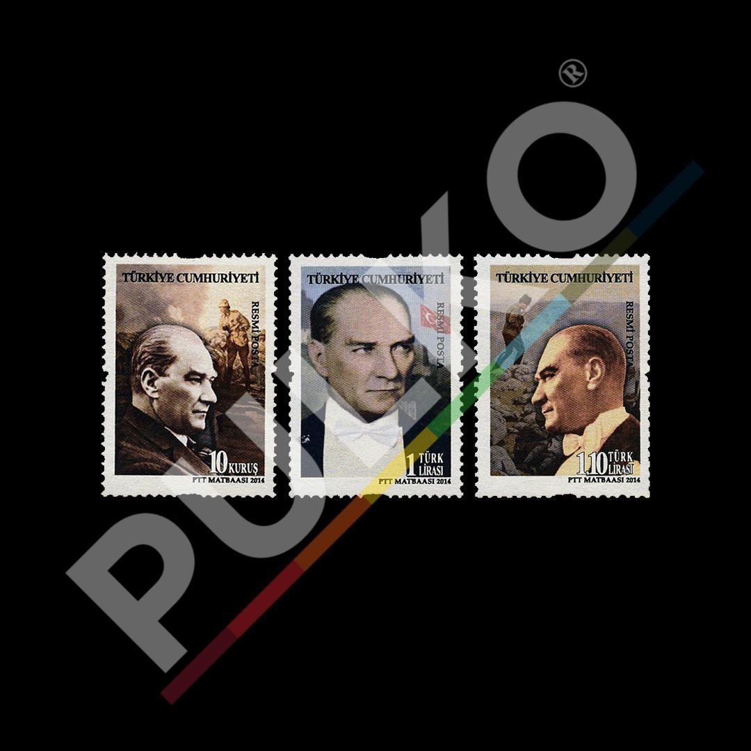 Resmi Posta Pulları (Atatürk) (16 Nisan 2014) - Türkiye Cumhuriyeti Pul Koleksiyonu